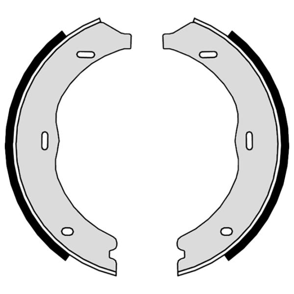 Тормозные колодки Brembo S 50 524 задние/ барабанные photo 2