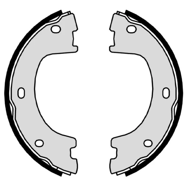 Тормозные колодки Brembo S 50 521 задние/ барабанные photo 2