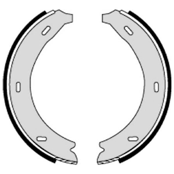 Тормозные колодки Brembo S 50 509 задние/ барабанные photo 2