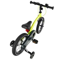 Bicicletă fără pedale Qplay Miniby 14" Metal/ Green Black photo 2