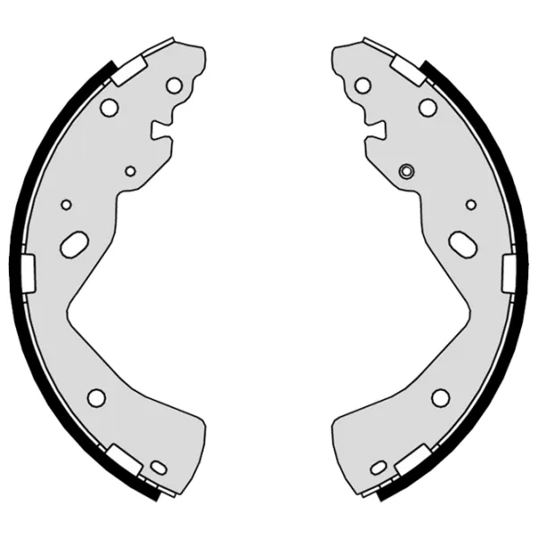 Тормозные колодки Brembo S 49 527 задние/ барабанные photo 2 Тормозные колодки Brembo S 49 527 задние/ барабанные photo 2