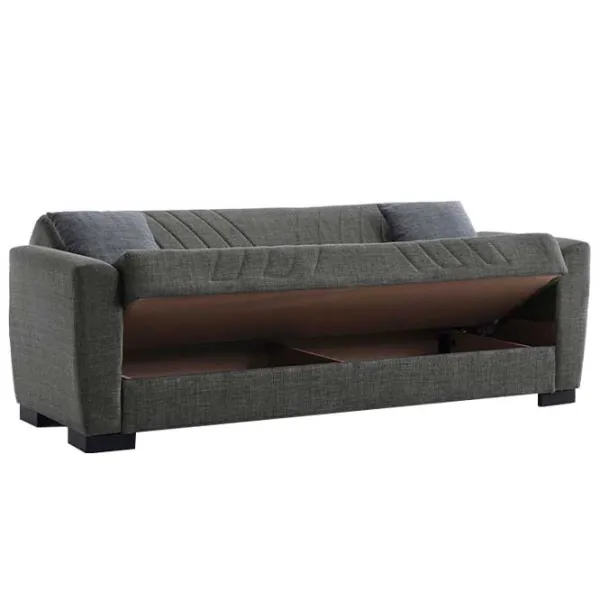 Canapea Fabulous Lori (5641649) Pânză de iută/ Dark Gray photo 2