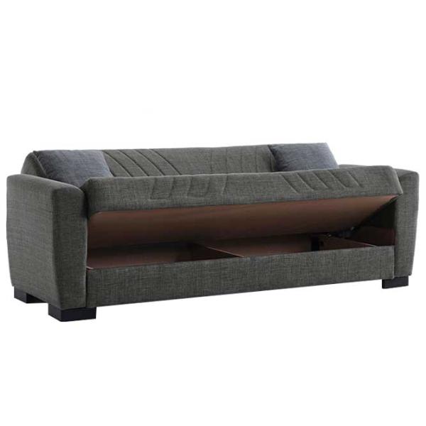 Canapea Fabulous Lori (5641649) Pânză de iută/ Dark Gray photo 2