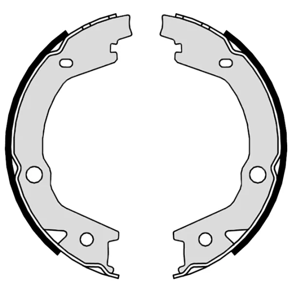 Plăcuțe de frână Brembo S 30 530 spate/ tobă photo 2