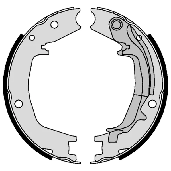 Тормозные колодки Brembo S 30 527 задние/ барабанные photo 2