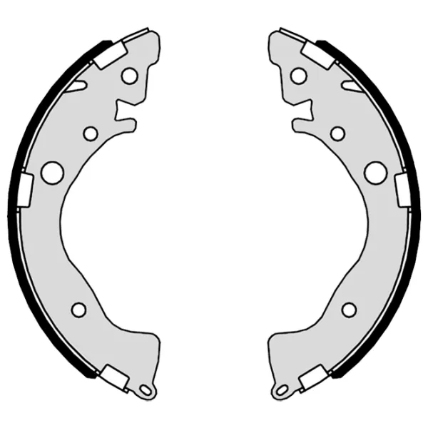 Тормозные колодки Brembo S 28 521 задние/ барабанные photo 2 Тормозные колодки Brembo S 28 521 задние/ барабанные photo 2