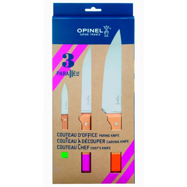 Набор ножей Opinel Trio parallele Нержавеющая сталь/ Нержавеющая сталь photo 5