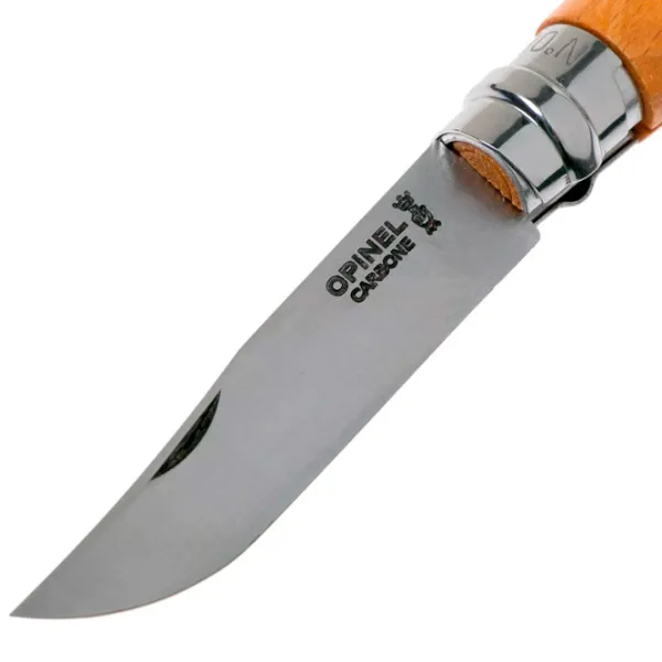 Нож Opinel Carbon Nr. 8 для повседневного использования/ Углеродистая сталь photo 6
