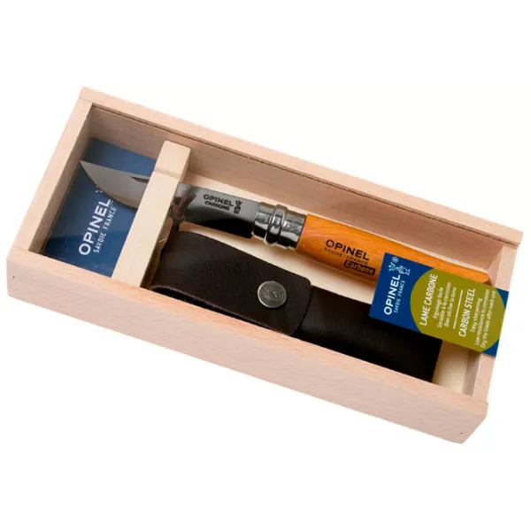 Нож Opinel Carbon Nr. 8 для повседневного использования/ Углеродистая сталь photo 7