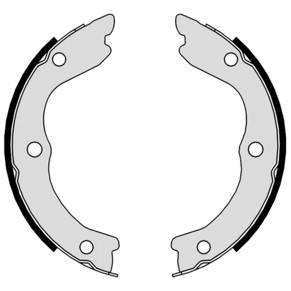 Тормозные колодки Brembo S 56 543 задние/ барабанные photo 2