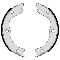 Plăcuțe de frână Brembo S 56 543 spate/ tobă photo 2