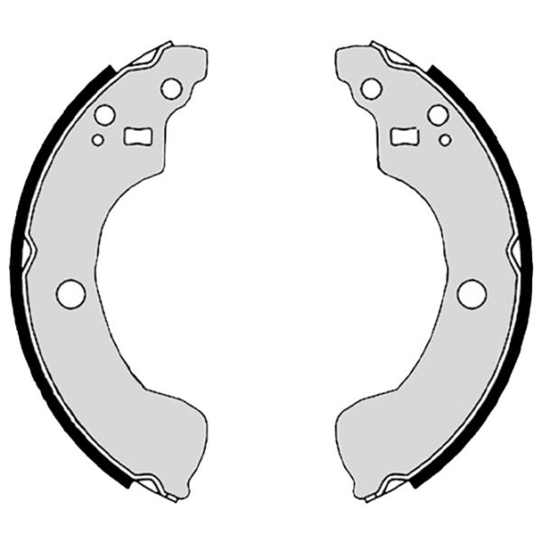 Тормозные колодки Brembo S 56 534 задние/ барабанные photo 2