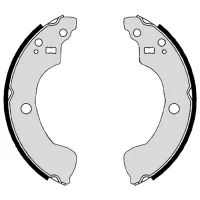 Plăcuțe de frână Brembo S 56 534 spate/ tobă photo 2