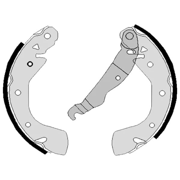 Тормозные колодки Brembo S 59 525 задние/ барабанные photo 2