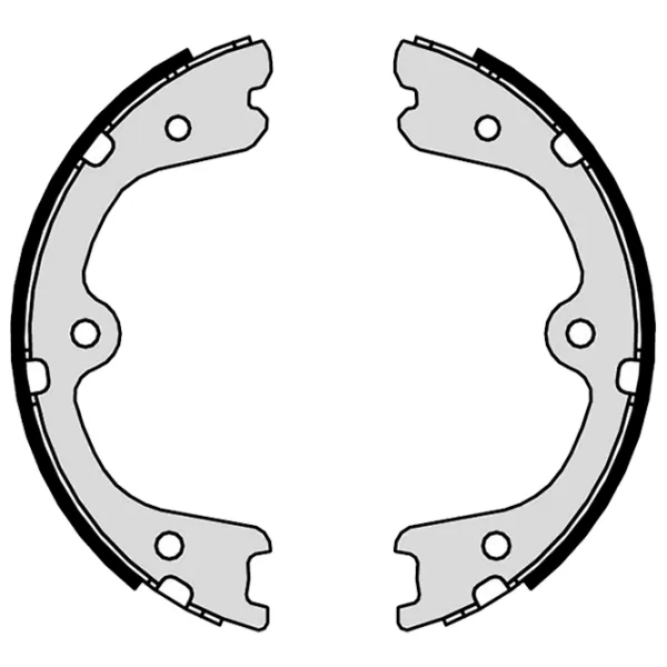 Тормозные колодки Brembo S 56 546 задние/ барабанные photo 2