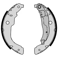 Plăcuțe de frână Brembo S 61 528 spate/ tobă photo 2