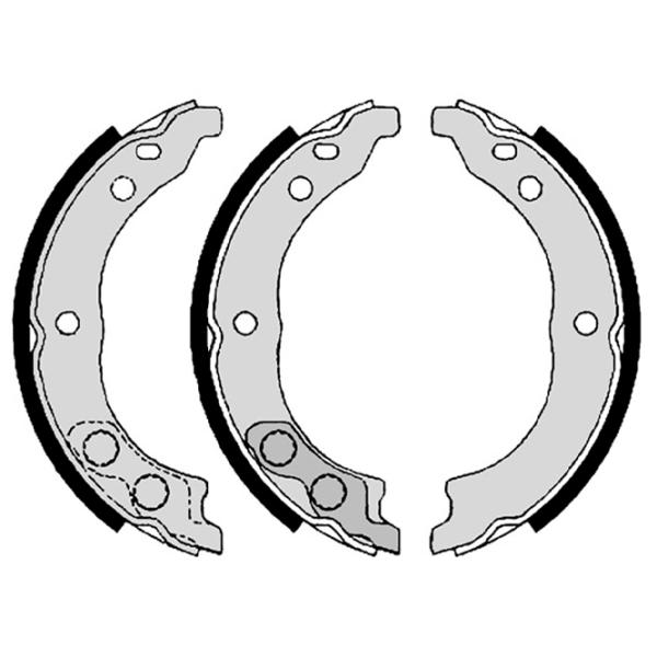 Plăcuțe de frână Brembo S 61 541 spate/ tobă photo 2 Plăcuțe de frână Brembo S 61 541 spate/ tobă photo 2