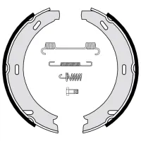Plăcuțe de frână Brembo S 50 507 spate/ tobă photo 2