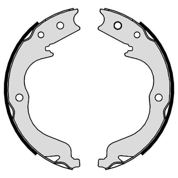 Тормозные колодки Brembo S 61 542 задние/ барабанные photo 2