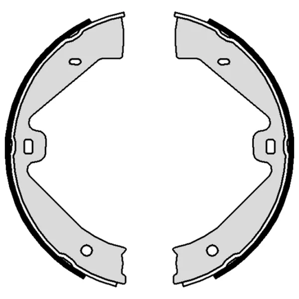 Тормозные колодки Brembo S 65 505 задние/ барабанные photo 2