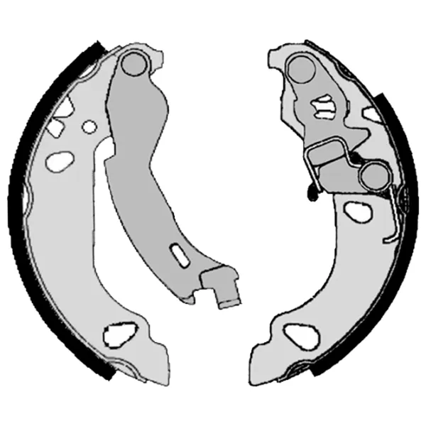Тормозные колодки Brembo S 23 522 задние/ барабанные photo 2 Тормозные колодки Brembo S 23 522 задние/ барабанные photo 2