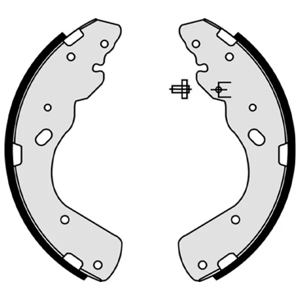 Тормозные колодки Brembo S 23 576 задние/ барабанные photo 2 Тормозные колодки Brembo S 23 576 задние/ барабанные photo 2