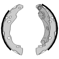 Plăcuțe de frână Brembo S 68 525 spate/ tobă photo 2