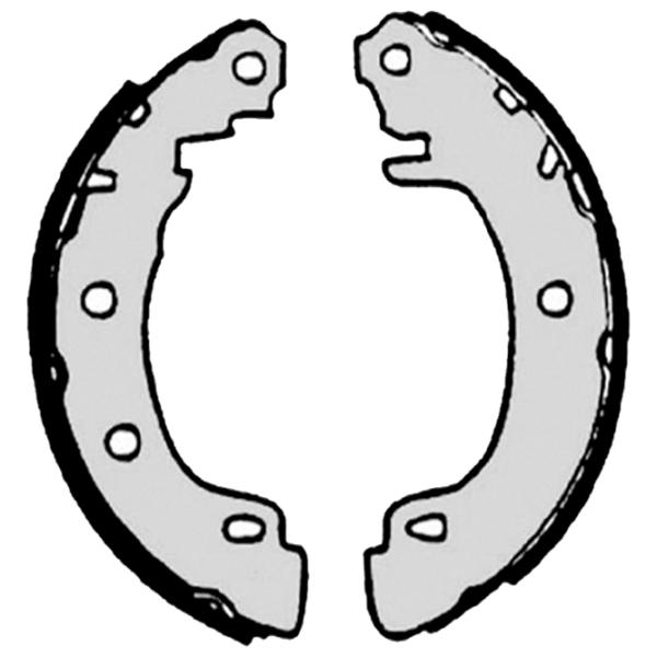 Plăcuțe de frână Brembo S 68 522 spate/ tobă photo 2