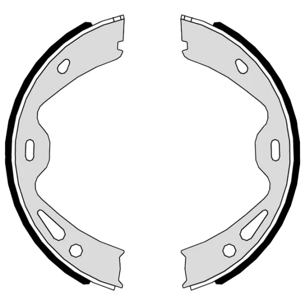 Тормозные колодки Brembo S 65 506 задние/ барабанные photo 2 Тормозные колодки Brembo S 65 506 задние/ барабанные photo 2