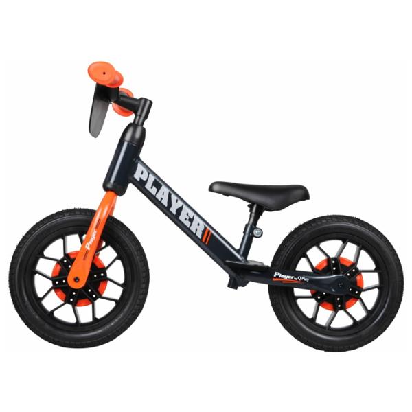 Bicicletă fără pedale Qplay Player 12" Oțel/ Orange Black photo 2 Bicicletă fără pedale Qplay Player 12" Oțel/ Orange Black photo 2