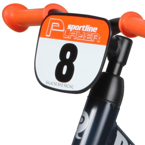 Bicicletă fără pedale Qplay Player 12" Oțel/ Orange Black photo 4 Bicicletă fără pedale Qplay Player 12" Oțel/ Orange Black photo 4