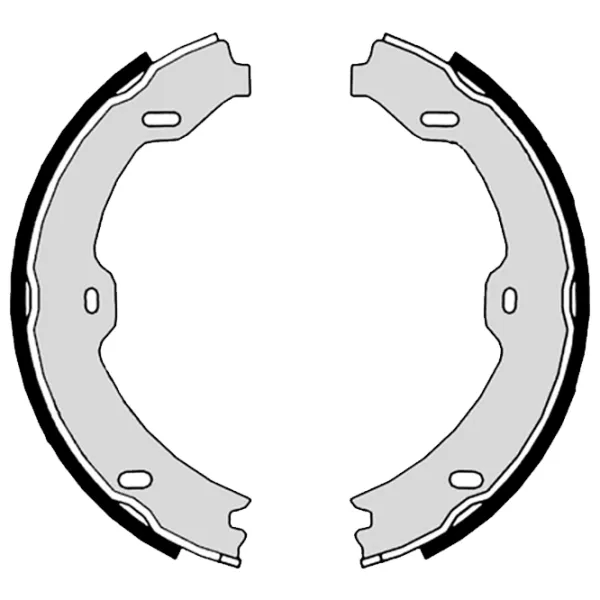 Plăcuțe de frână Brembo S 50 519 spate/ tobă photo 2