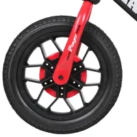 Bicicletă fără pedale Qplay Player 12" Oțel/ Red Black photo 3