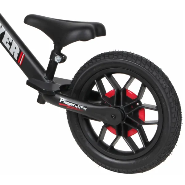 Bicicletă fără pedale Qplay Player 12" Oțel/ Red Black photo 5 Bicicletă fără pedale Qplay Player 12" Oțel/ Red Black photo 5