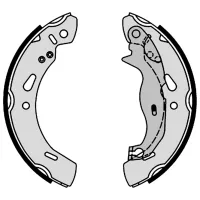 Plăcuțe de frână Brembo S 24 548 spate/ tobă photo 2