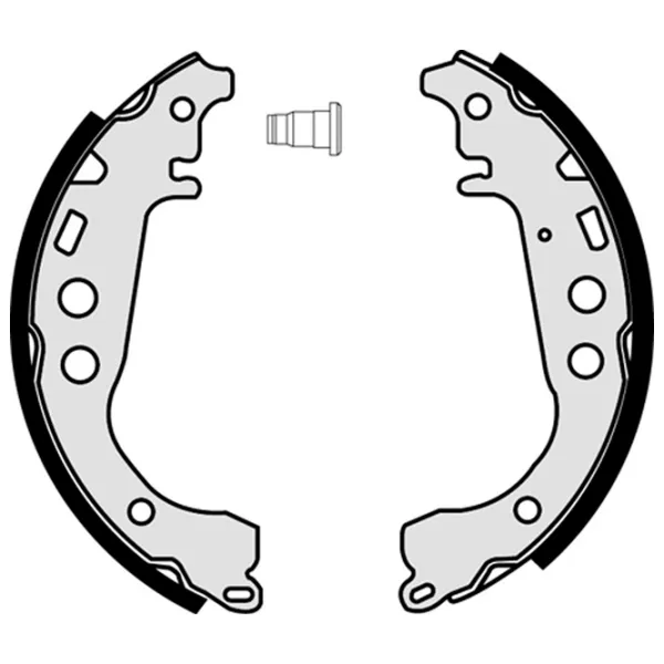 Тормозные колодки Brembo S 83 508 задние/ барабанные photo 2 Тормозные колодки Brembo S 83 508 задние/ барабанные photo 2