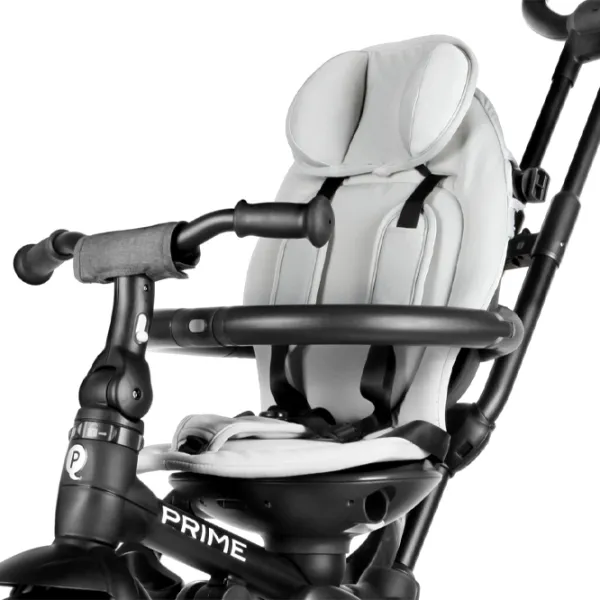 Triciclu Qplay Prime NEW 25 kg/ Gray photo 2 Triciclu Qplay Prime NEW 25 kg/ Gray photo 2