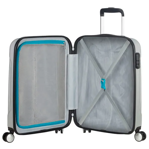 Valiză American Tourister Tracklite Spinner 34l/ Silver photo 5