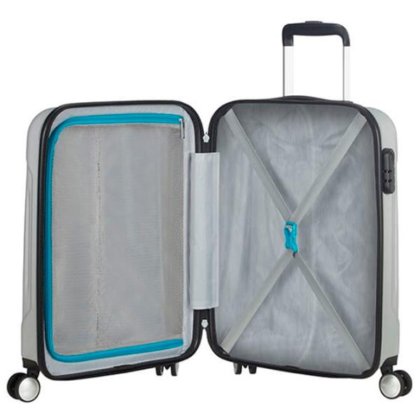 Valiză American Tourister Tracklite Spinner 34l/ Silver photo 5
