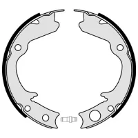 Plăcuțe de frână Brembo S 78 508 spate/ tobă photo 2