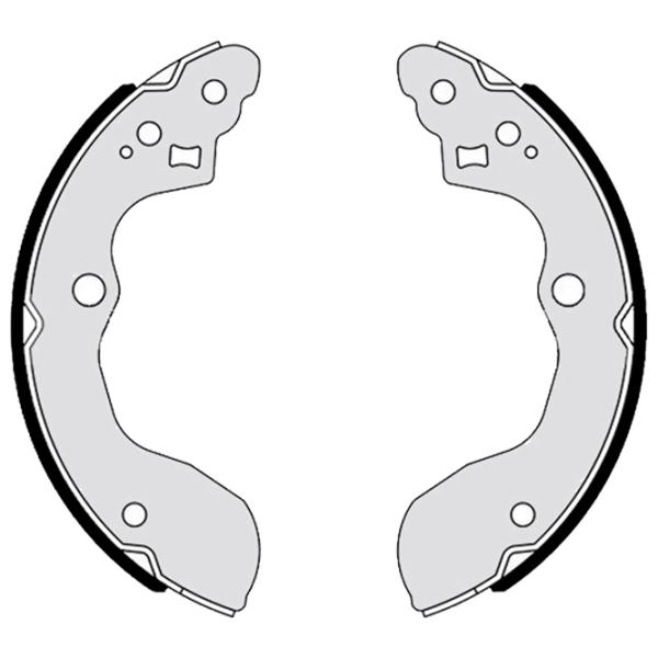 Тормозные колодки Brembo S 79 526 задние/ барабанные photo 2