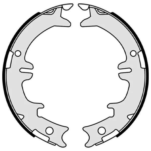 Тормозные колодки Brembo S 83 542 задние/ барабанные photo 2