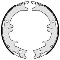 Plăcuțe de frână Brembo S 83 542 spate/ tobă photo 2