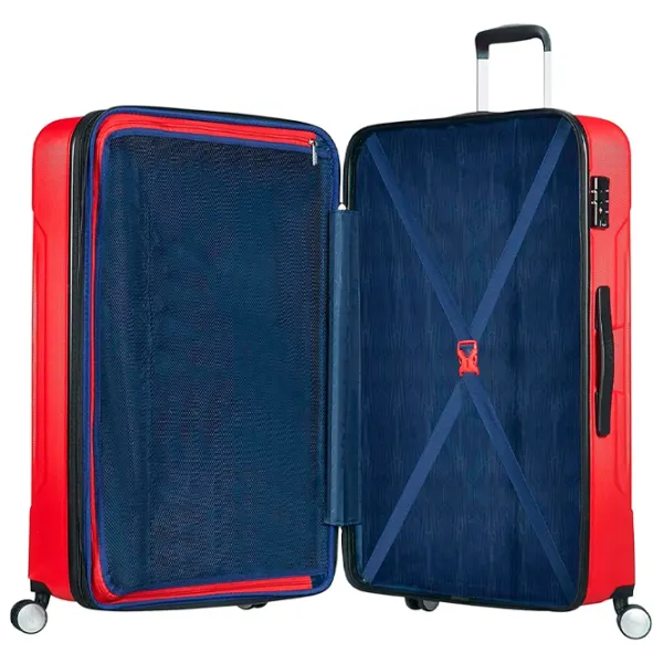 Valiză American Tourister Tracklite Spinner 105l/ Flame Red photo 4 Valiză American Tourister Tracklite Spinner 105l/ Flame Red photo 4