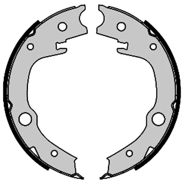 Тормозные колодки Brembo S 83 551 задние/ барабанные photo 2 Тормозные колодки Brembo S 83 551 задние/ барабанные photo 2