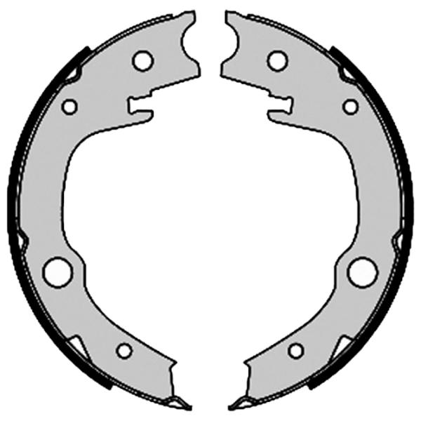 Тормозные колодки Brembo S 83 551 задние/ барабанные photo 2 Тормозные колодки Brembo S 83 551 задние/ барабанные photo 2