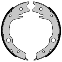 Plăcuțe de frână Brembo S 83 551 spate/ tobă photo 2