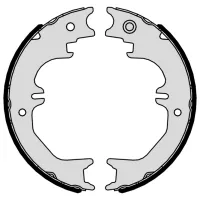 Plăcuțe de frână Brembo S 83 563 spate/ tobă photo 2