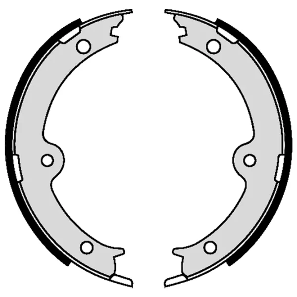 Тормозные колодки Brembo S 83 564 задние/ барабанные photo 2