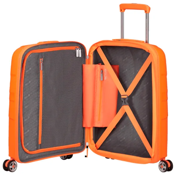 Valiză American Tourister Starvibe Spinner Expandable 37l/ Papaya Smoothie Orange photo 7